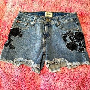 Hudson Girls Embroidered Shorts